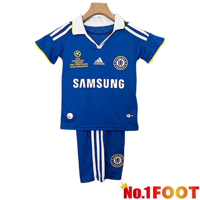 FC Chelsea Retro Kids Home Soccer Jersey 2008/2009