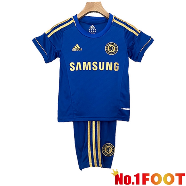 FC Chelsea Retro Kids Home Soccer Jersey 2012/2013