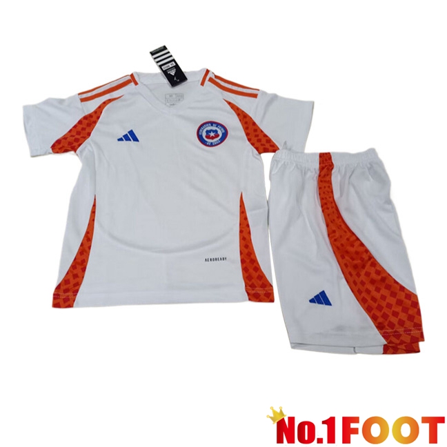 Chile Kids Away Soccer Jersey 2024/2025