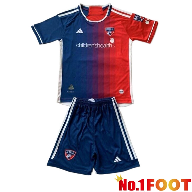 Dallas Kids Home Soccer Jersey 2024/2025 - Click Image to Close