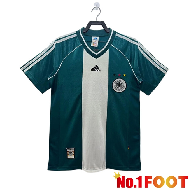 Germany Retro Away Soccer Jersey 1998