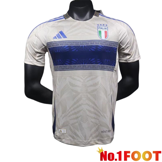 Italy Soccer Jersey Versace Version White 2024/2025