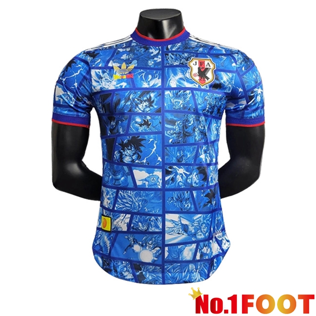 Japan Soccer Jersey Special Edition Dragon Ball Blue 2024/2025