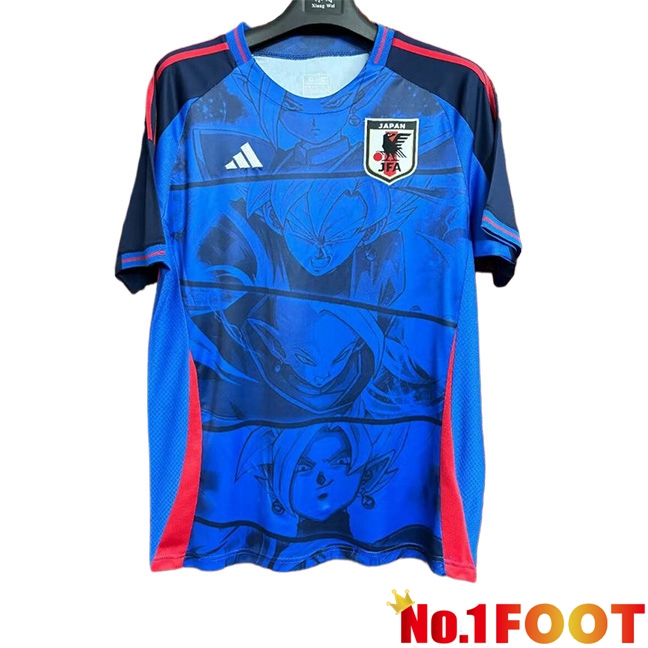 Japan Soccer Jersey Special Edition Dragon Ball Blue 2024/2025