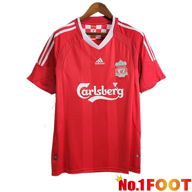 FC Liverpool Retro Home Soccer Jersey 2008/2009