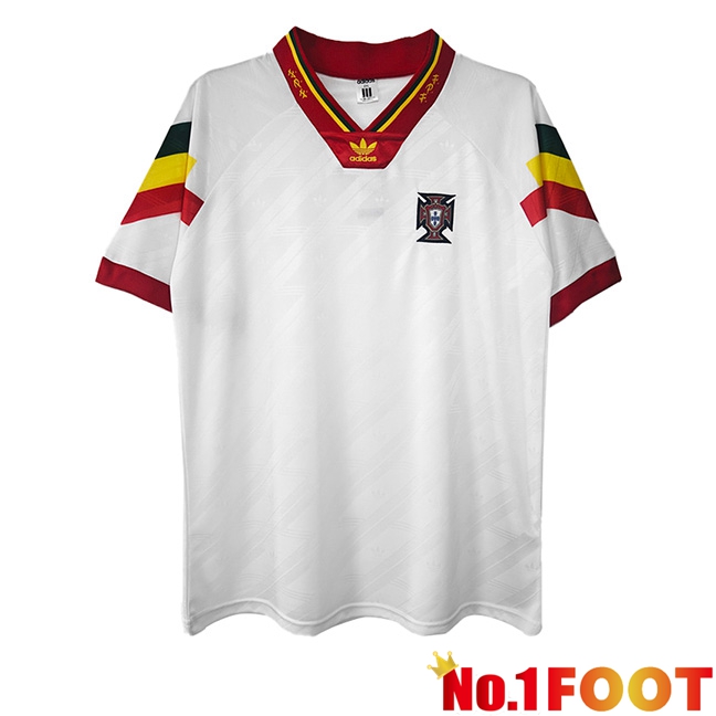 Portugal Retro Away Soccer Jersey 1992