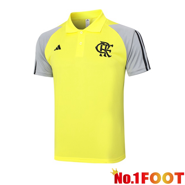 Flamengo Soccer Polo Yellow 2024/2025