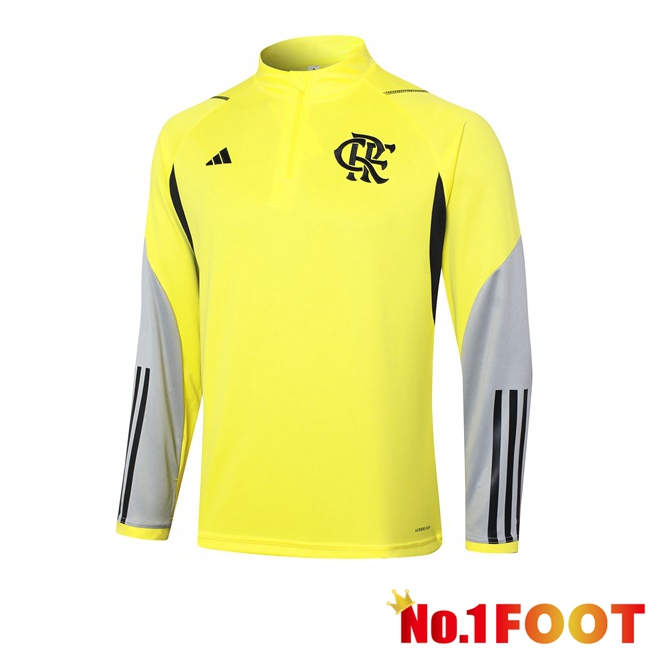 Flamengo Training Sweatshirt Yellow 2024/2025