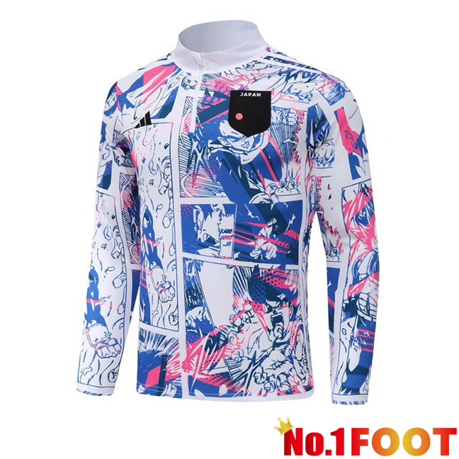 Japan Training Sweatshirt White 2024/2025