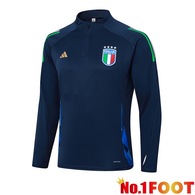 Italy Training Sweatshirt Blue Royal 2024/2025