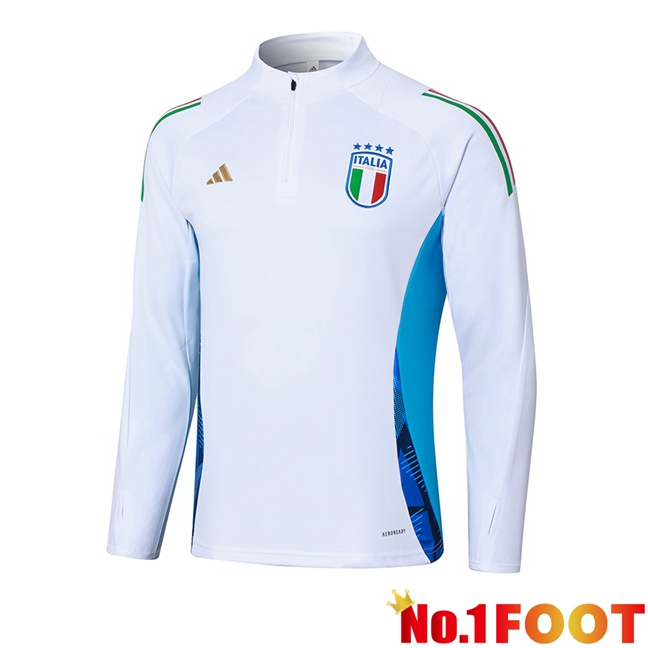 Italy Training Sweatshirt White 2024/2025