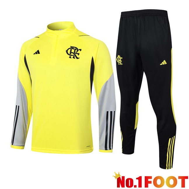 Flamengo kit Training Tracksuit Yellow 2024/2025