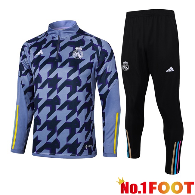 Real Madrid kit Training Tracksuit Blue 2024/2025