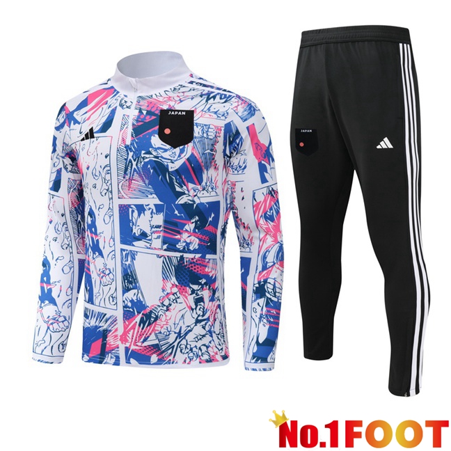 Japan kit Training Tracksuit White 2024/2025