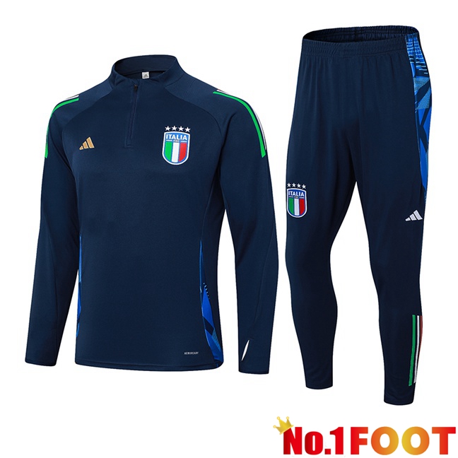 Italy kit Training Tracksuit Blue Royal 2024/2025