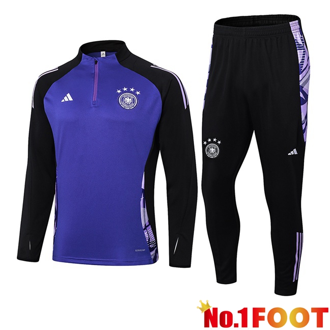 Germany kit Training Tracksuit Purple 2024/2025