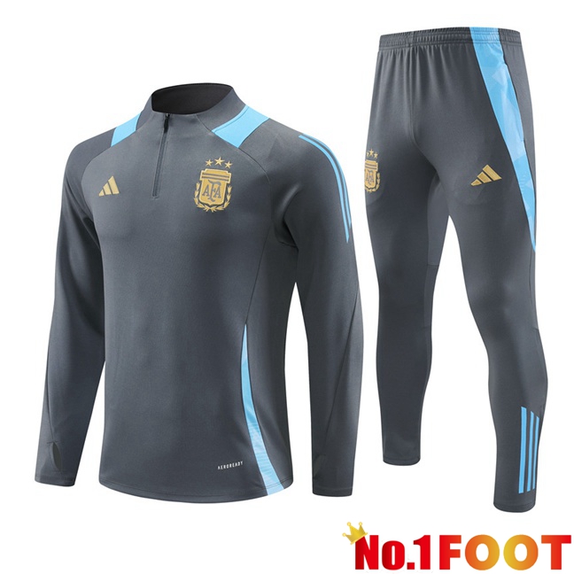 Argentina kit Training Tracksuit Grey 2024/2025