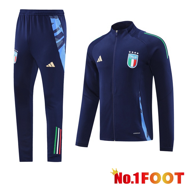 Italy kit Training Jacket Suit Blue Royal 2024/2025