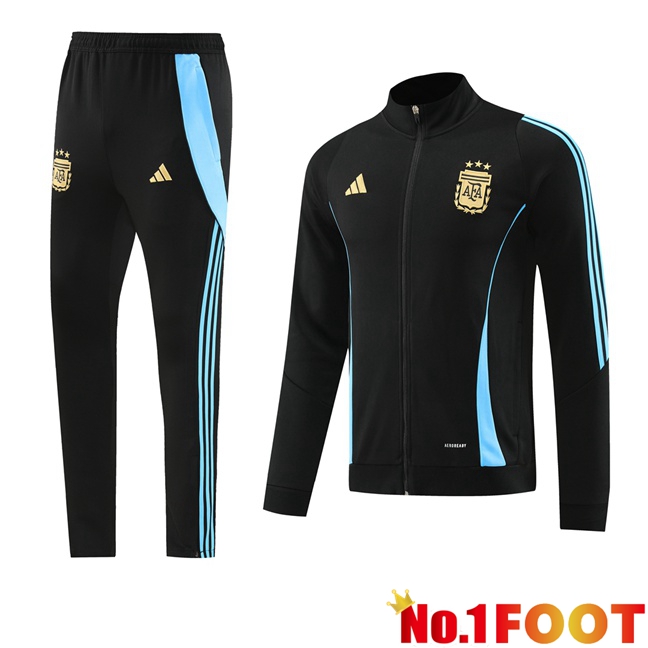 Argentina kit Training Jacket Suit Black 2024/2025