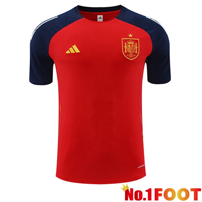 Spain Training T Shirt Red 2024/2025