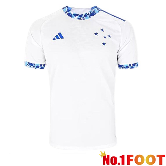 Cruzeiro EC Away Soccer Jersey White 2024/2025