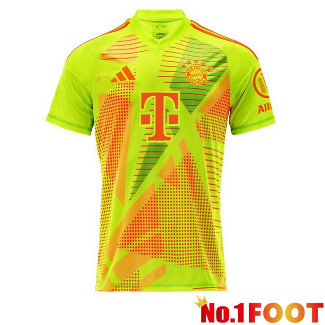 Bayern Munich Goalkeeper Soccer Jersey Green 2024/2025