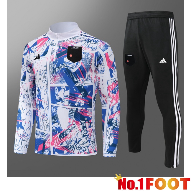 Japan Kids kit Training TracksuitWhite 2024/2025