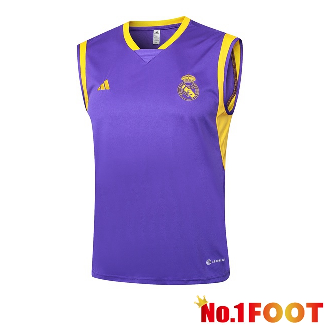 Real Madrid Soccer Vest Purple 2024/2025