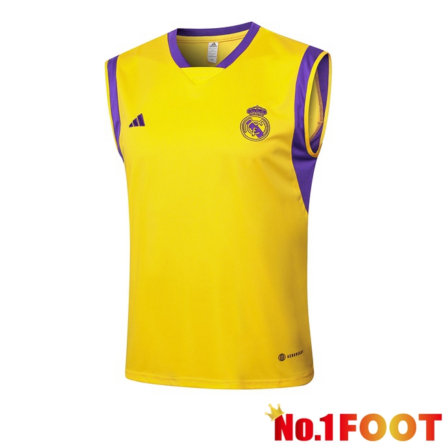 Real Madrid Soccer Vest Yellow 2024/2025