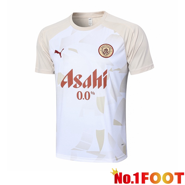 Manchester City Training T Shirt White 2024/2025