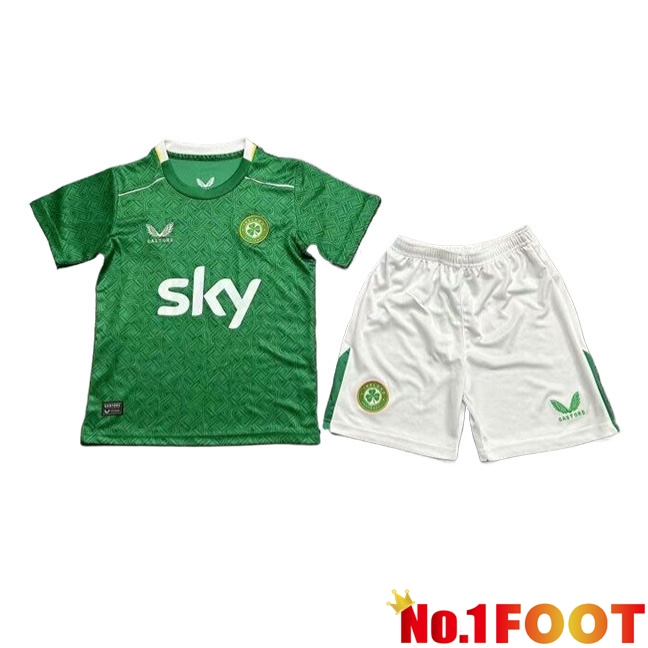 Ireland Kids Home Soccer Jersey 2024/2025