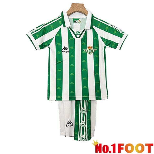 Real Betis Retro Kids Home Soccer Jersey 1995/1997