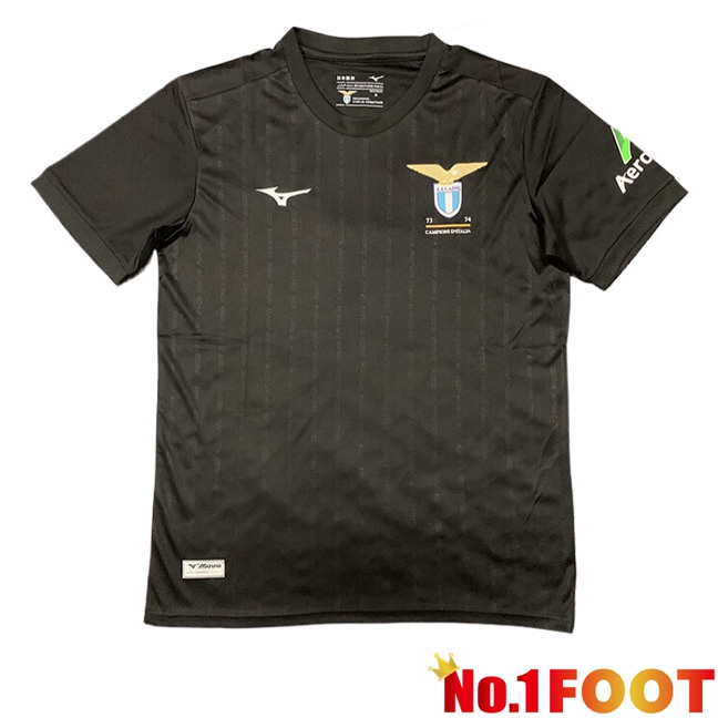 SS Lazio Soccer Jersey Commemorative Edition Black 2024/2025