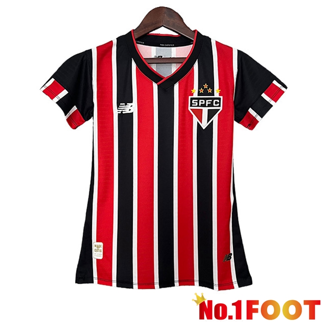 Sao Paulo FC Women Away Soccer Jersey 2024/2025