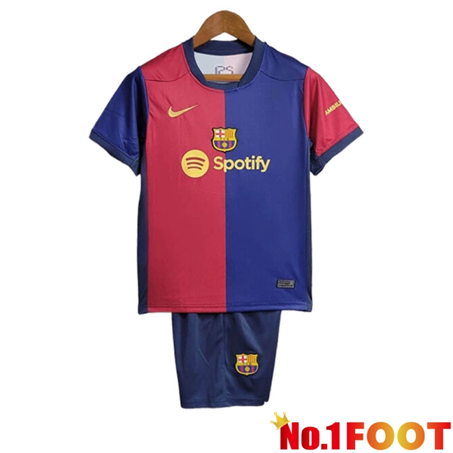 Barcelona Kids Home Soccer Jersey 2024/2025