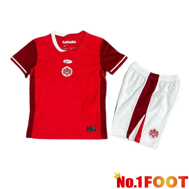 Canada Kids Home Soccer Jersey 2024/2025