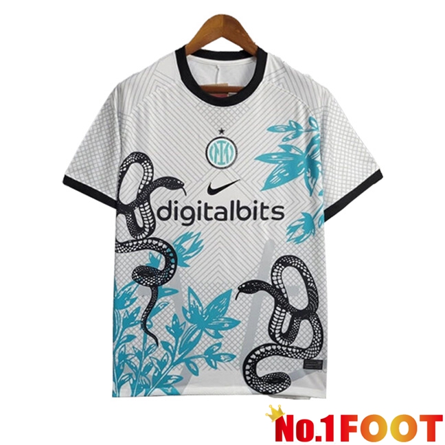 Inter Milan Soccer Jersey Special Edition White 2024/2025