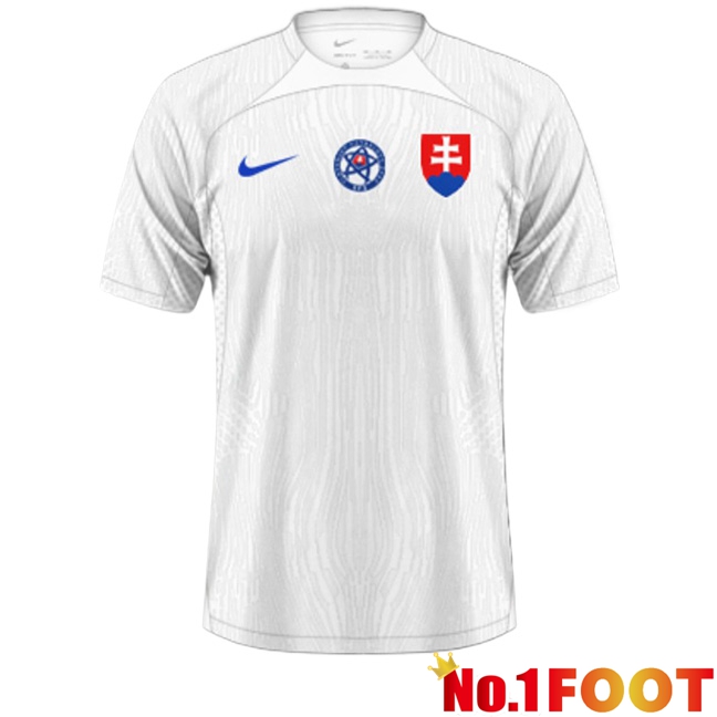 Slovakia Away Soccer Jersey 2024/2025