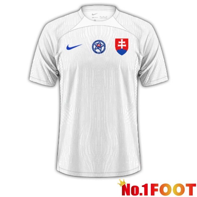 Slovakia Away Soccer Jersey UEFA Euro 2024