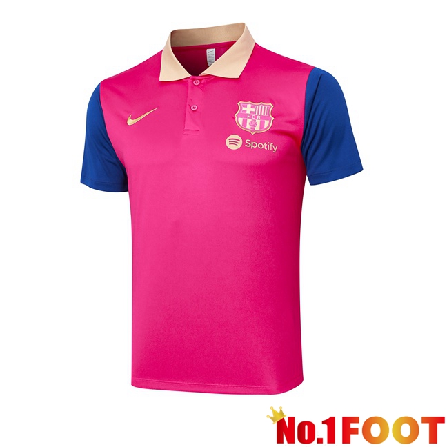 FC Barcelona Soccer Polo Pink 2024/2025