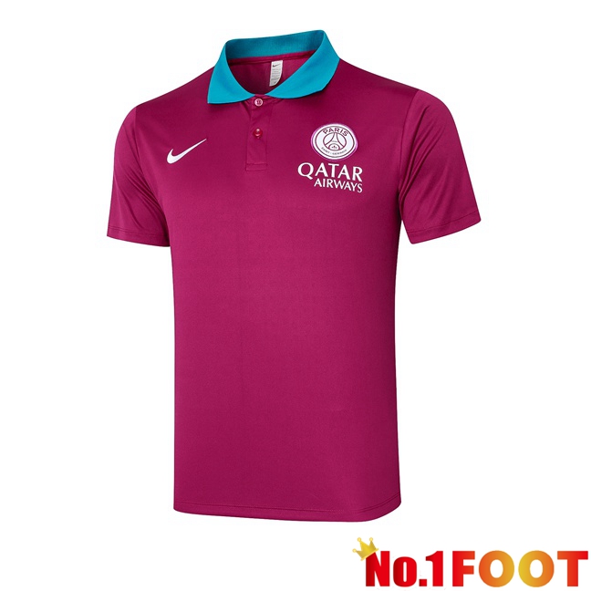 Paris PSG Soccer Polo Purple 2024/2025