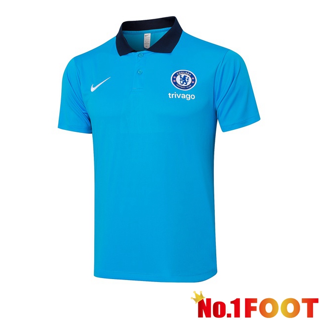 FC Chelsea Soccer Polo Blue 2024/2025 - Click Image to Close