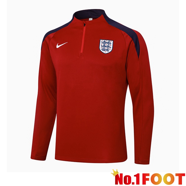 England Training Sweatshirt Red 2024/2025