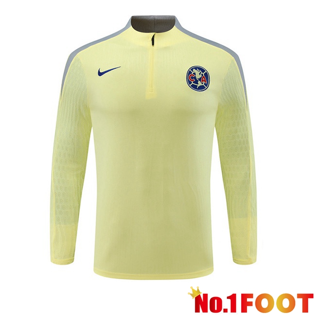 Club America Training Sweatshirt Yellow 2024/2025