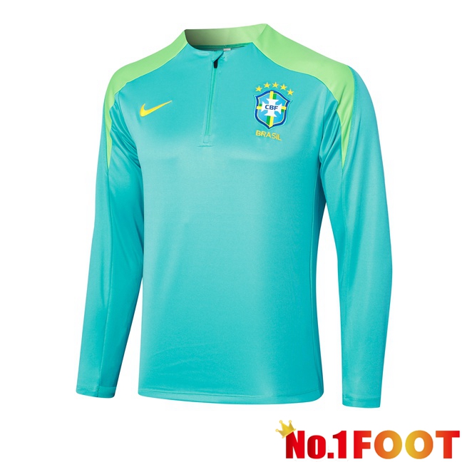 Brazil Training Sweatshirt Green 2024/2025