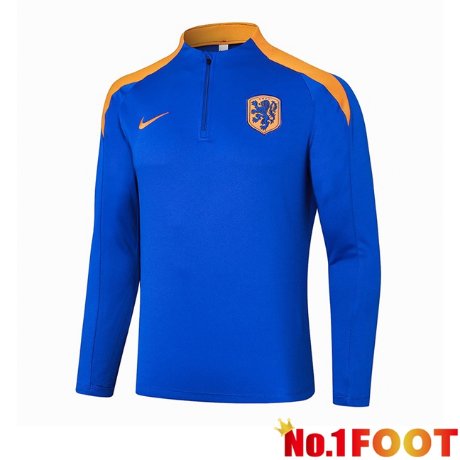 Netherlands Training Sweatshirt Blue 2024/2025