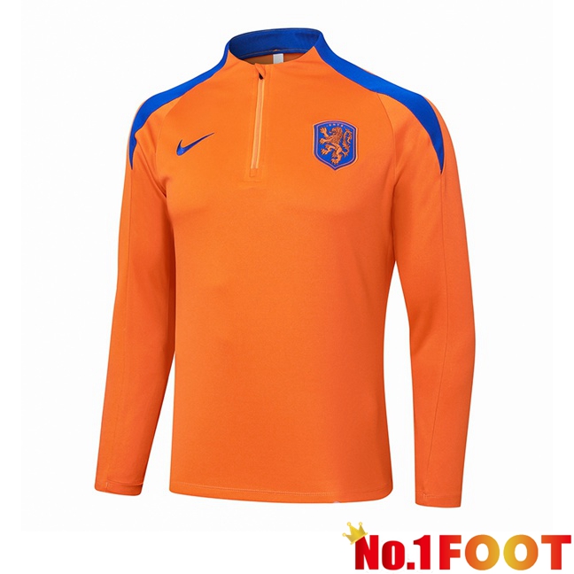 Netherlands Training Sweatshirt Orange 2024/2025