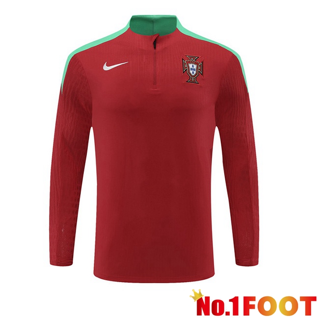 Portugal Training Sweatshirt Red 2024/2025