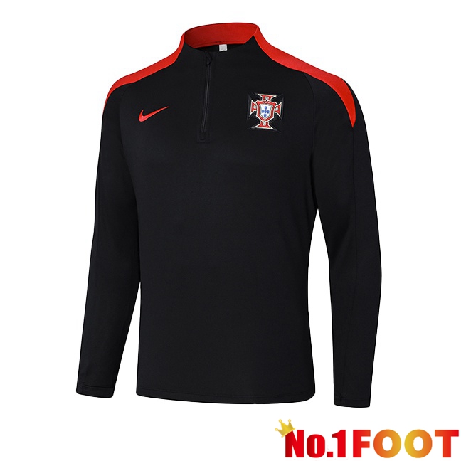 Portugal Training Sweatshirt Black 2024/2025