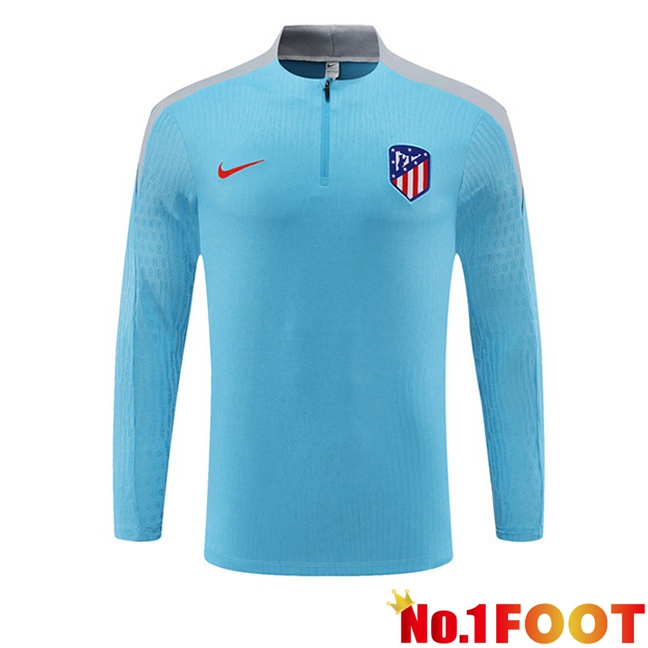 Atletico Madrid Training Sweatshirt Blue 2024/2025